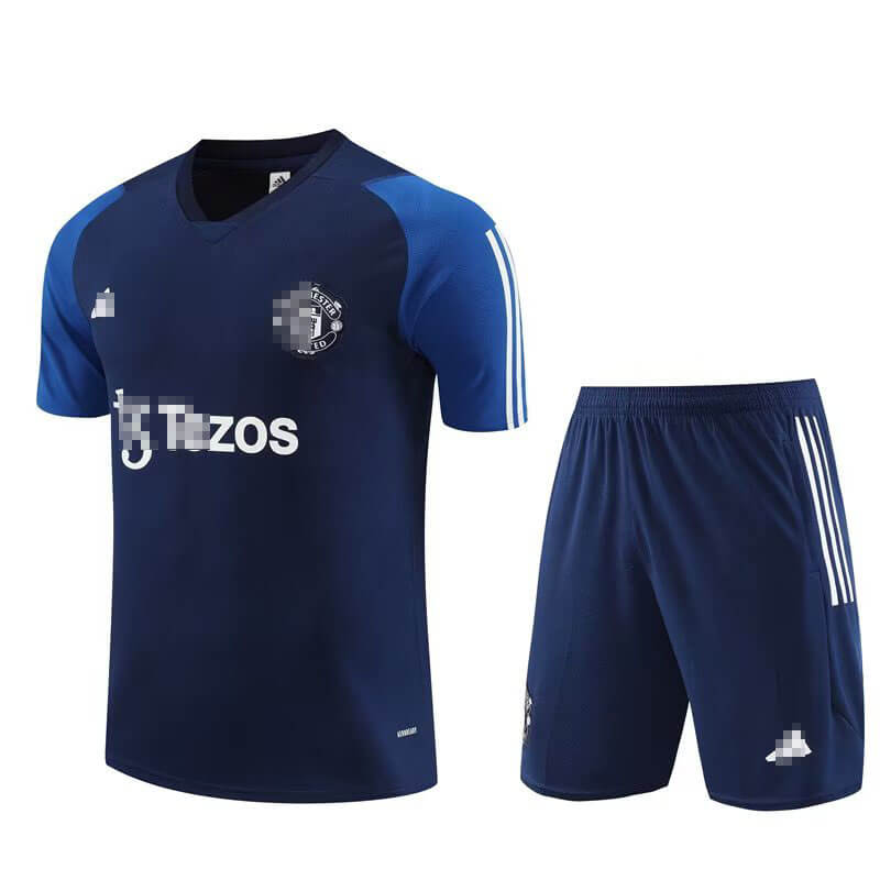 Camiseta de Entrenamiento de Manchester United 2023/2024 Azul